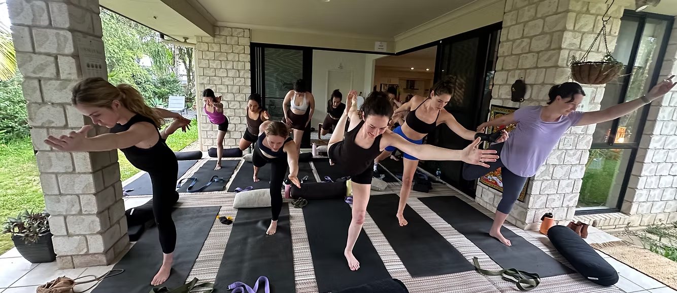Practice space at Kriya Method, Mullumbimby